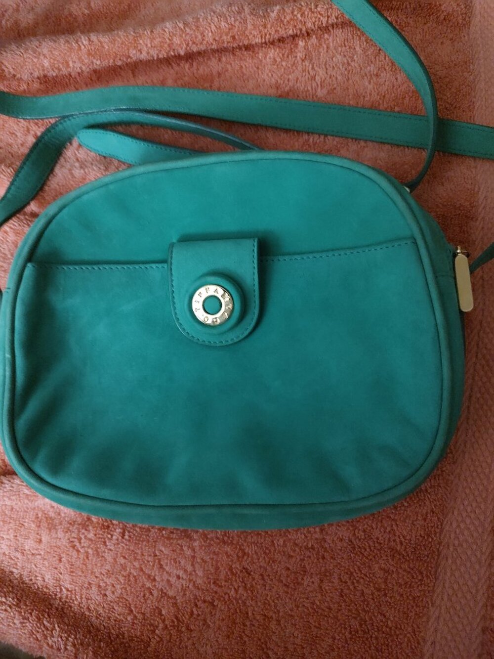 TIFFANY AND CO SUEDE LEATHER PURSE AUTHENTIC